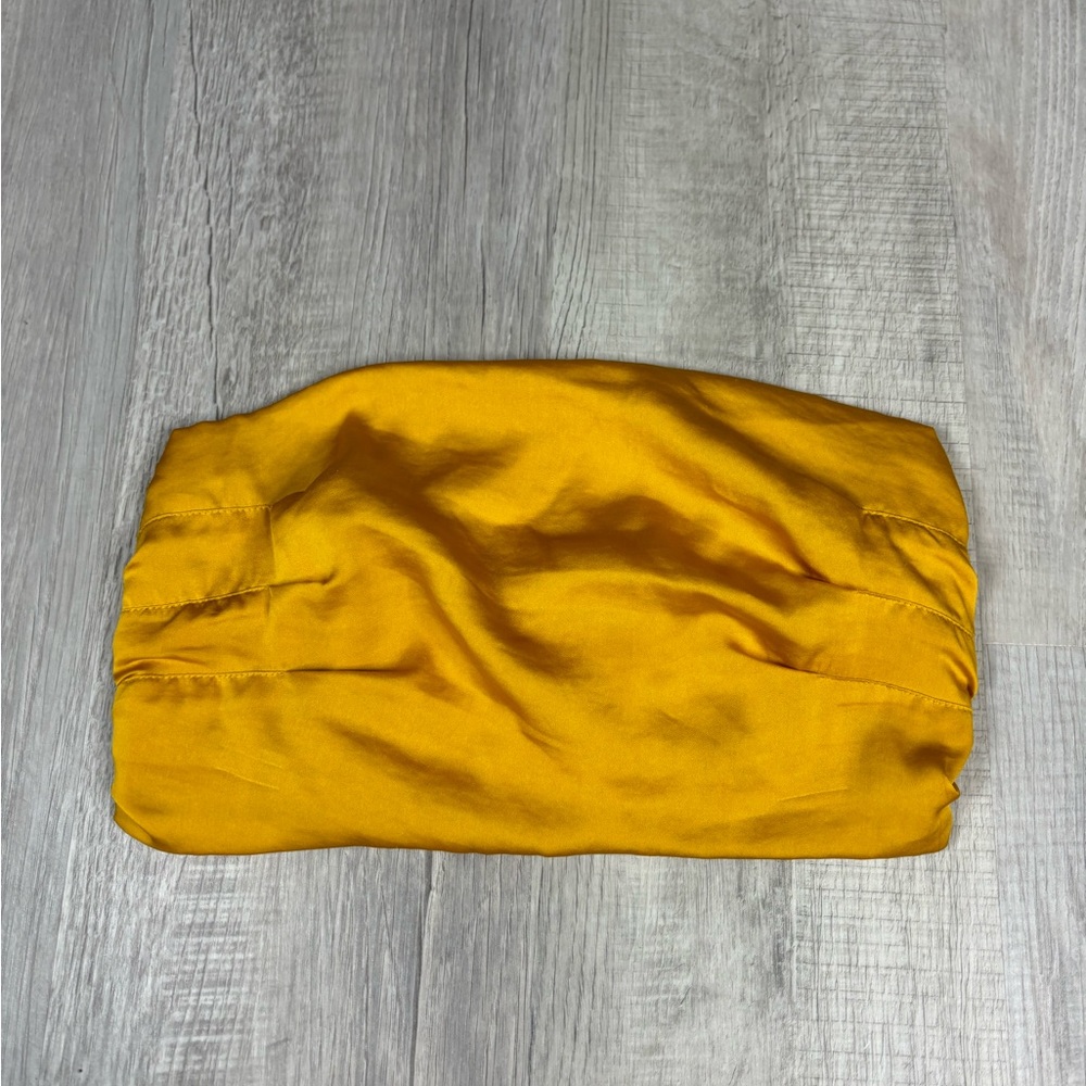 Free People Gold Bandeau Top Size XS